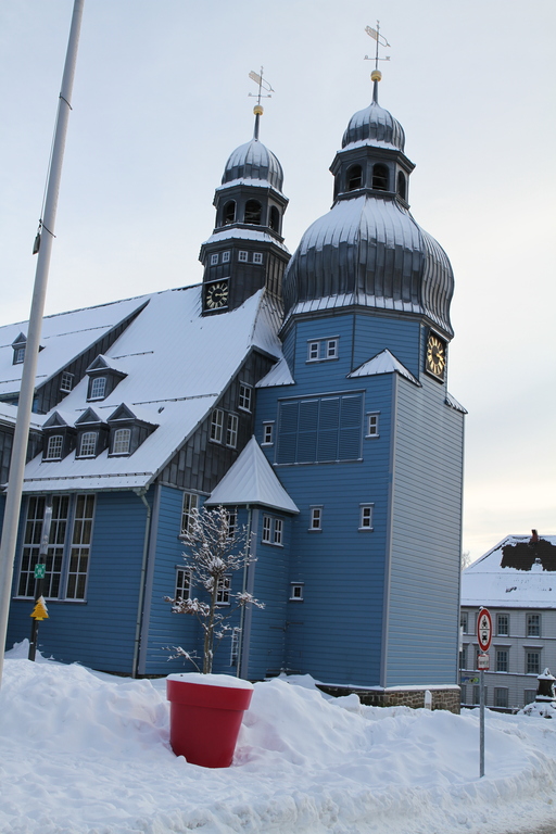 Biggest wooden church in Germany (Clausthal city center)