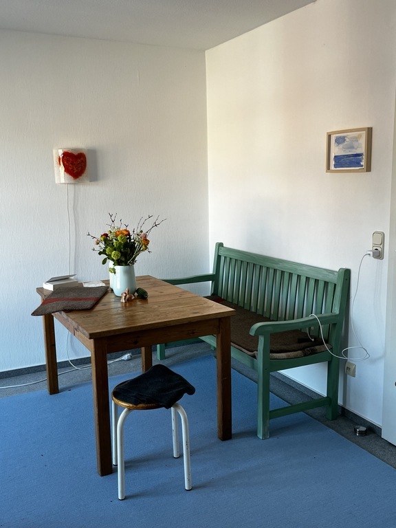 Table in living room