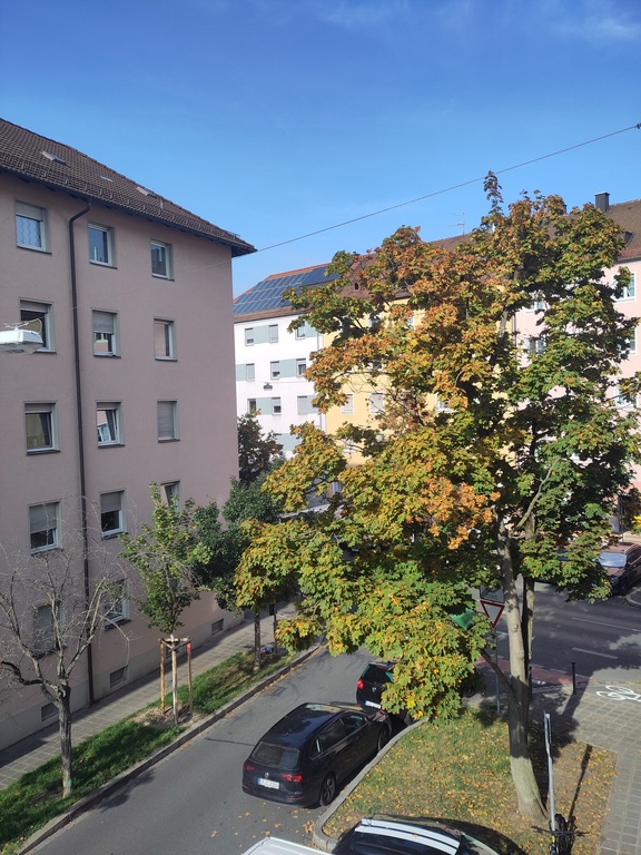 Strassenansicht nach Westen