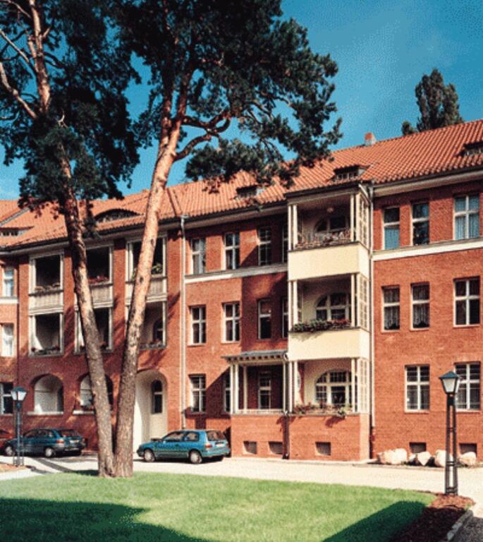 Außenansicht Wohnanlage
Wohnung links oben 2. Obergeschoss

