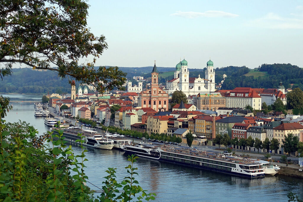 Passau - three rivers