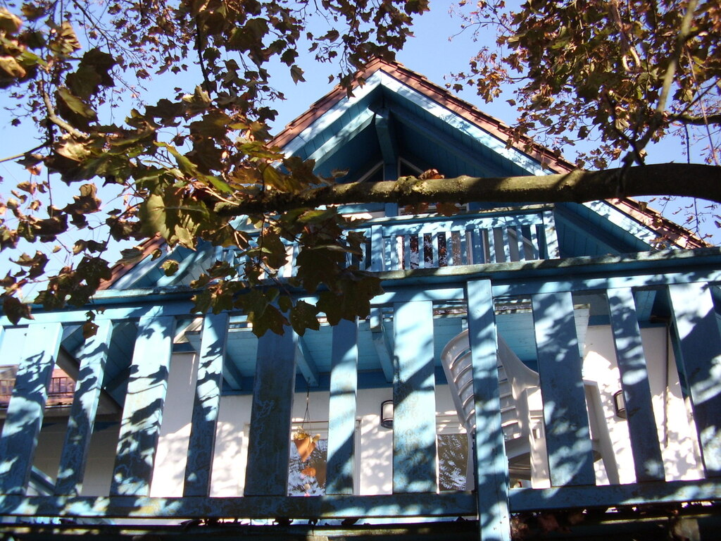 View west side - deck