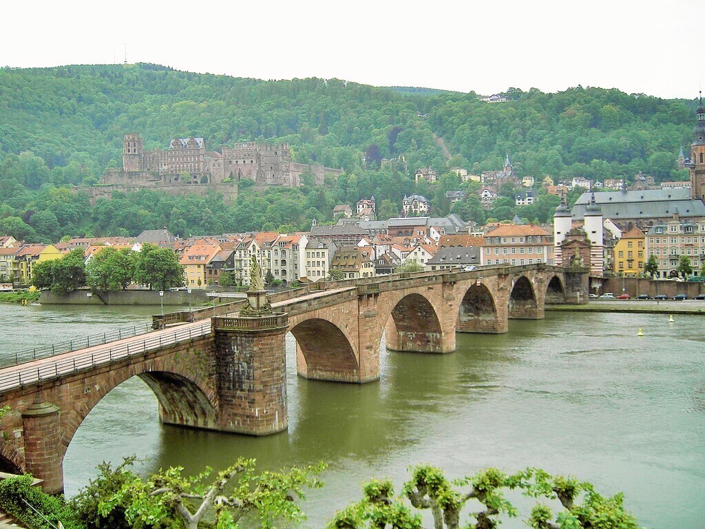 Heidelberg - castle, old city, old bridge