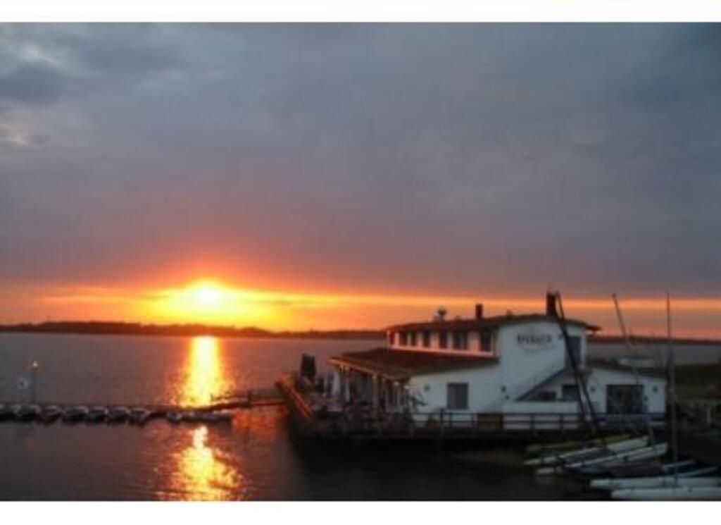 sunset at Lake Cospuden