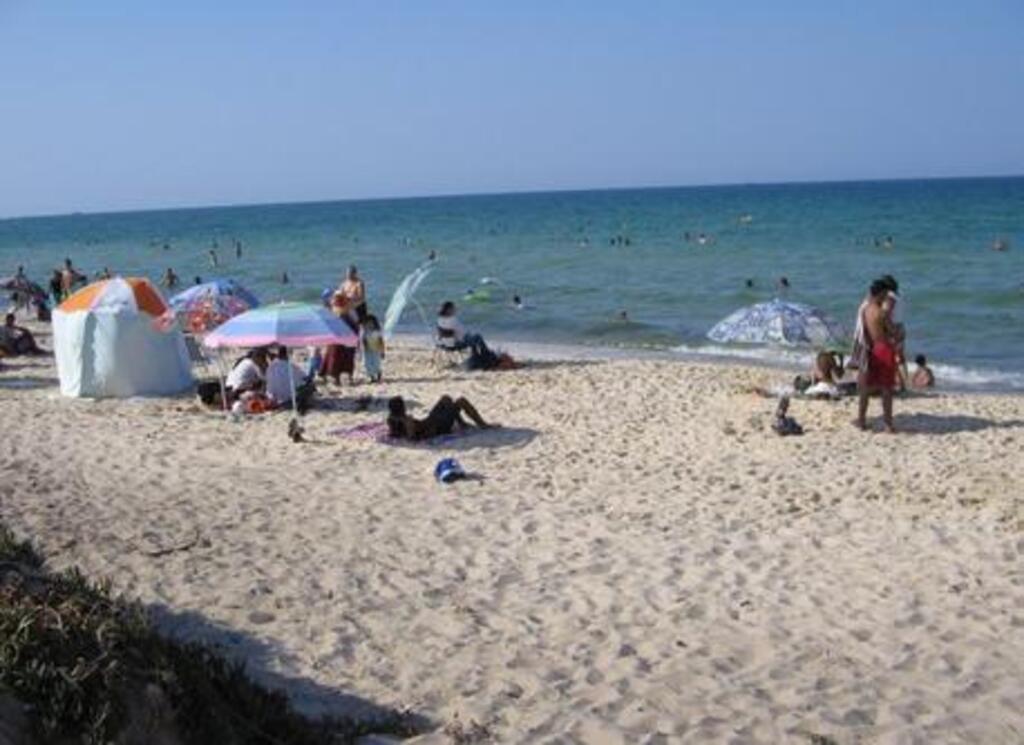 the sand beach at the lake Cospuden - 10 Minutes from our home by car 