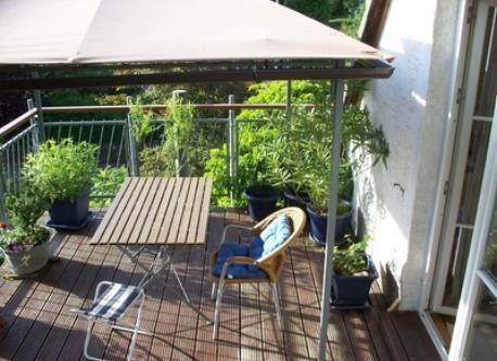 one of our balconies in Marburg