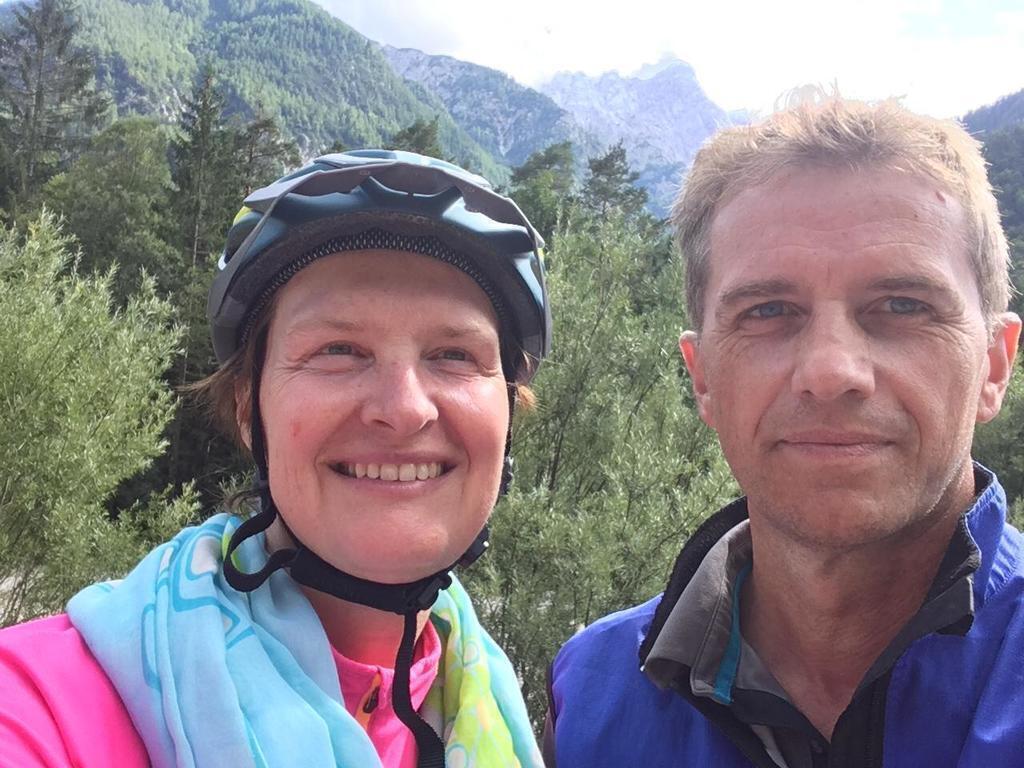 Hermine und Hans on a bicycle tour