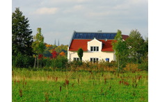 house looking from the integral nature reserve