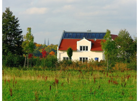 house looking from the integral nature reserve
