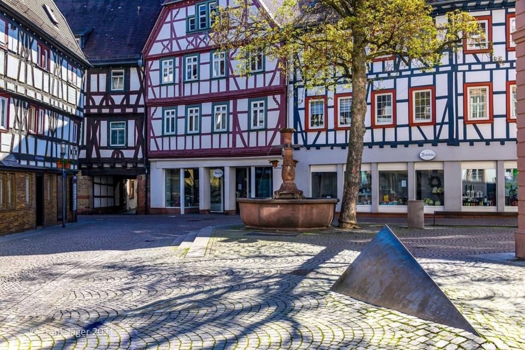 Bensheim Bürgerwehrbrunnen 