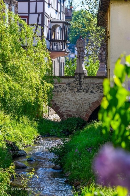 Mittelbrücke in Bensheim 