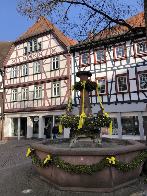 Brunnen in Bensheim 