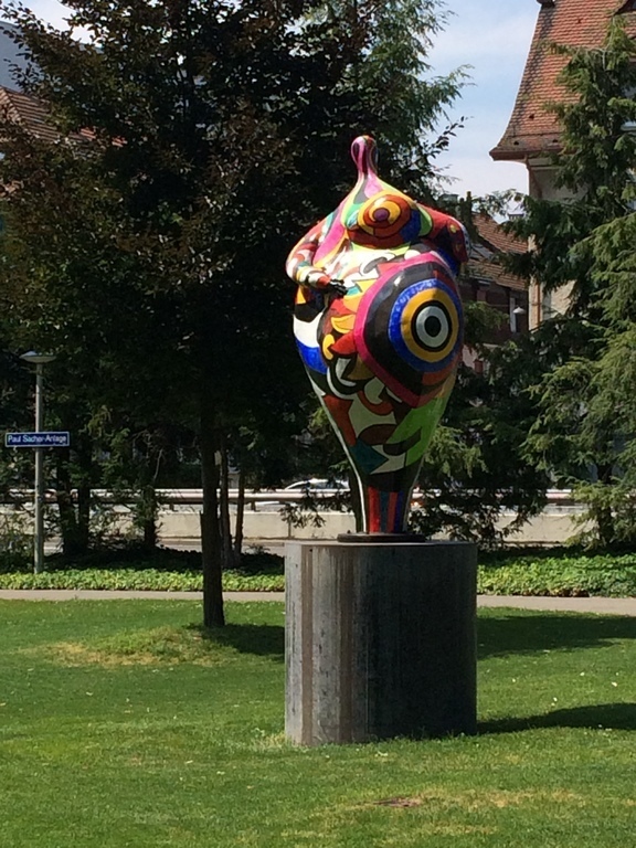 Niki de St.Phalle Statue,Basel