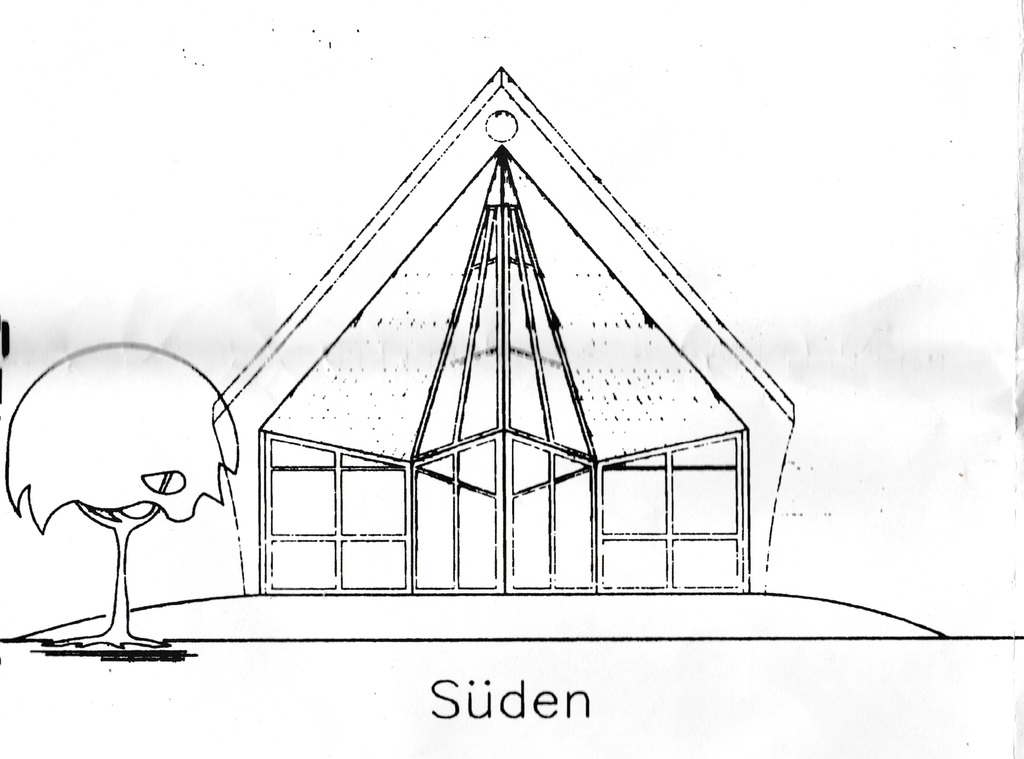 Haus Sued Ansicht,  house surd side