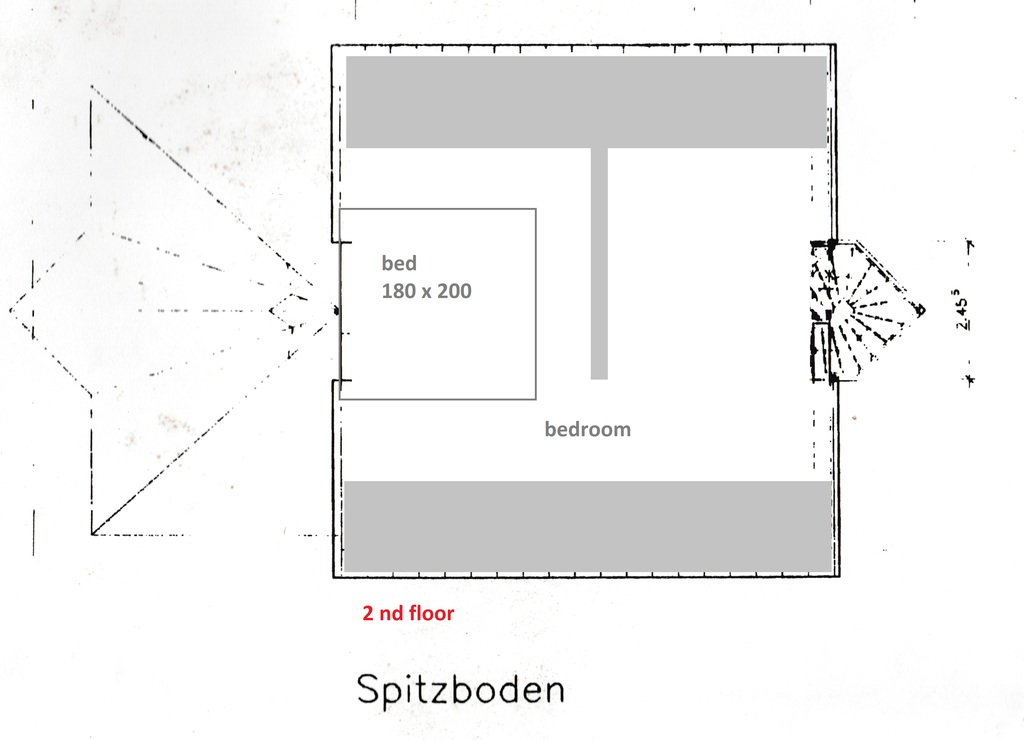 s. Etage, second floor