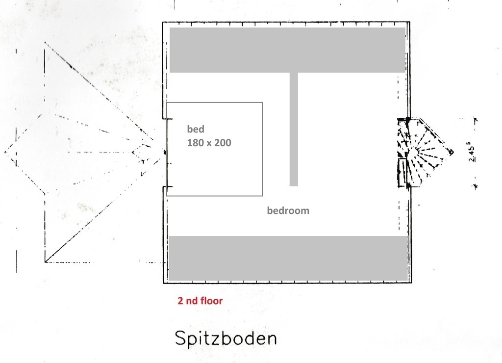 s. Etage, second floor