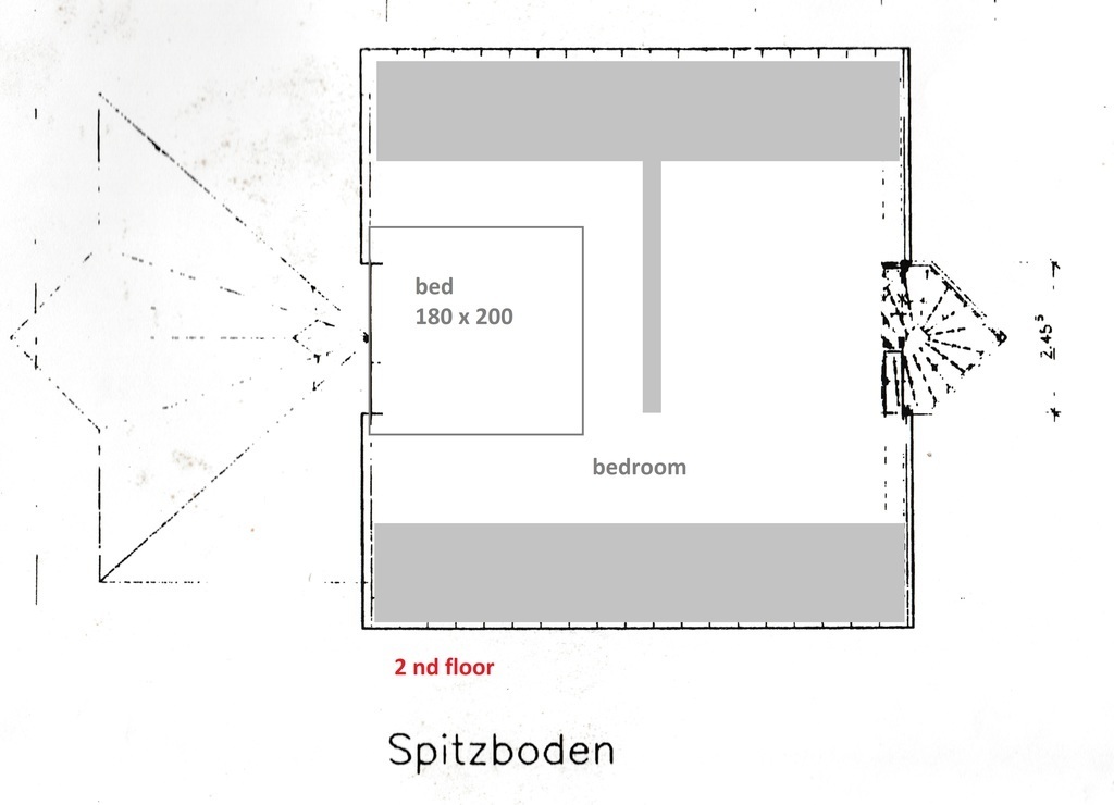 s. Etage, second floor