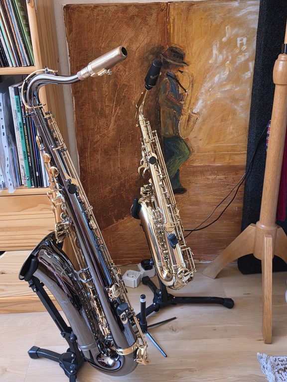 Die Blasinstrumente bitte nicht benutzen!