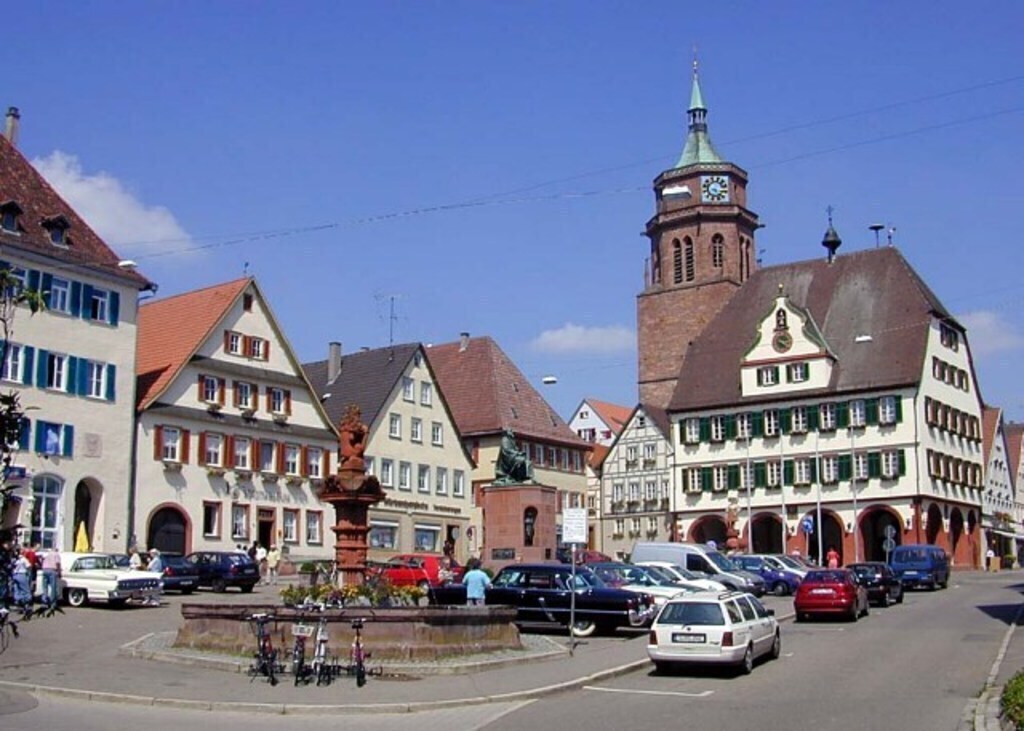 Weil der Stadt, Market place