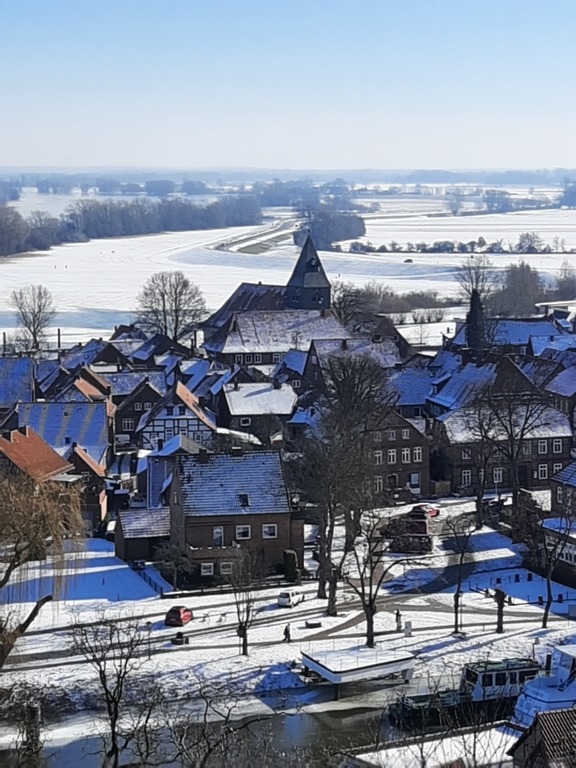 Hitzacker im Winter
