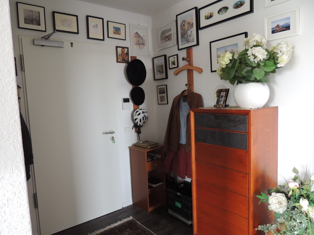 Hallway and apartment entrance