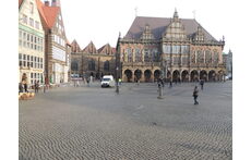 Market place with Bremen City Hall - Unesco World Heritage since 2004