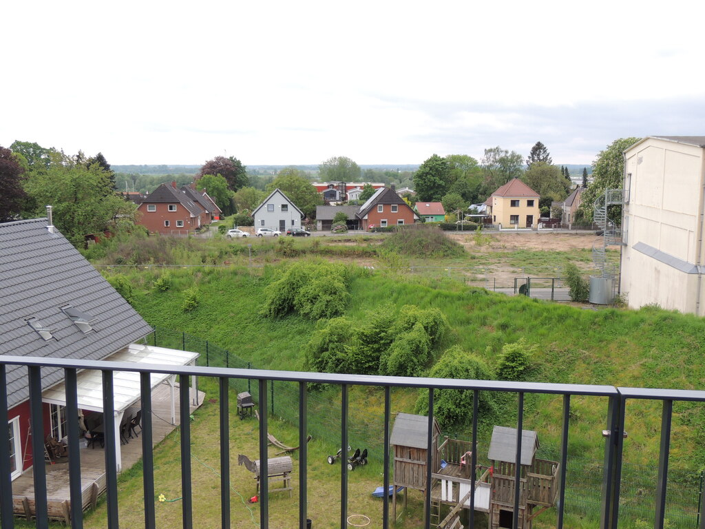 Roof terrace - view towards Weser