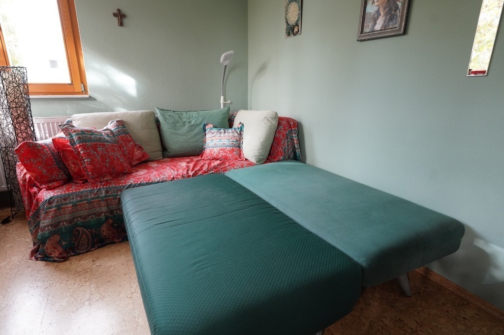 sofabed converts into a queensized bed