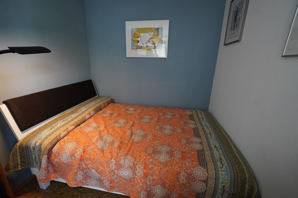 queen sized bed in bedroom no 2