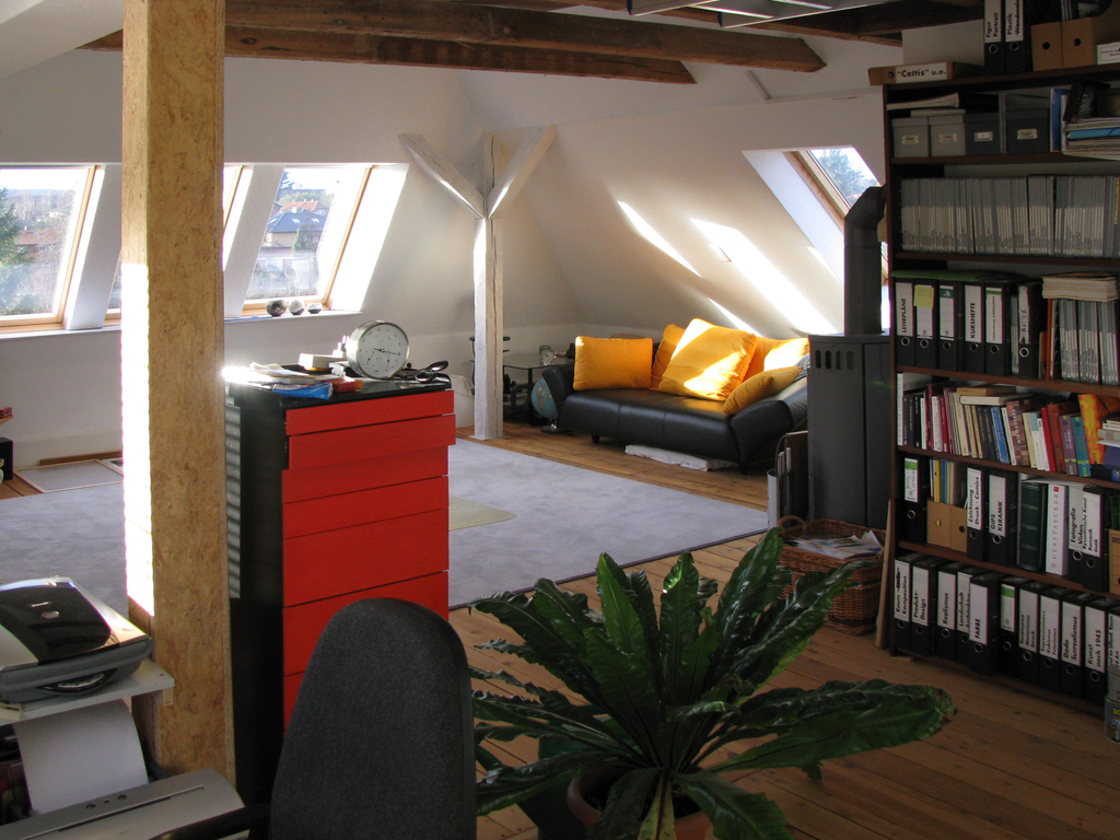 Attic studio