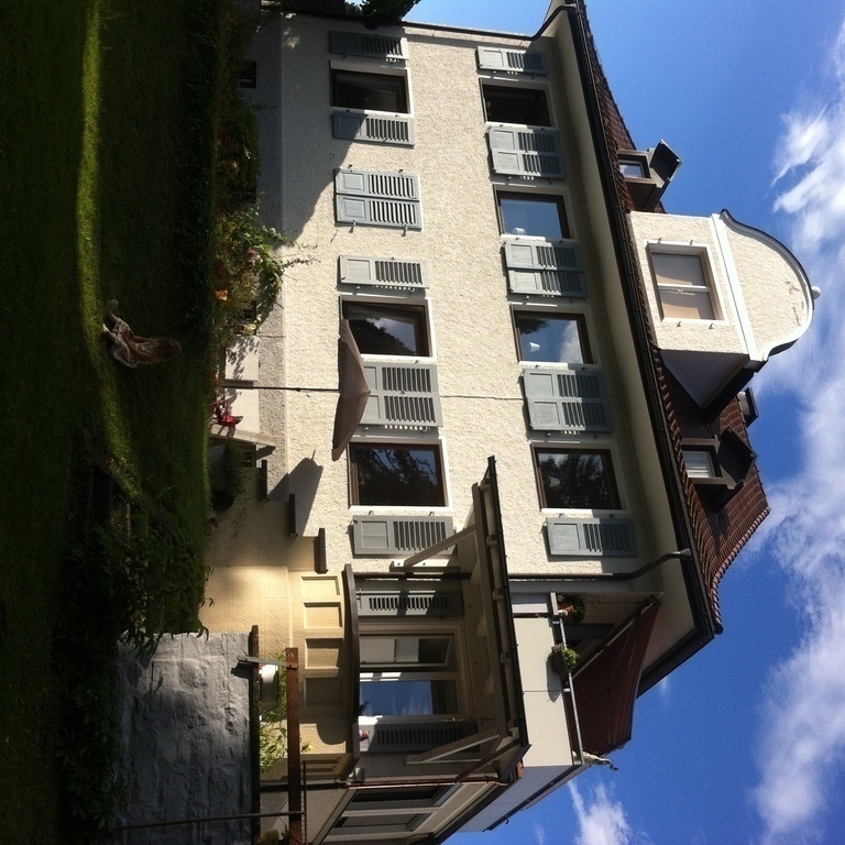 Wir wohnen im Erdgeschoss