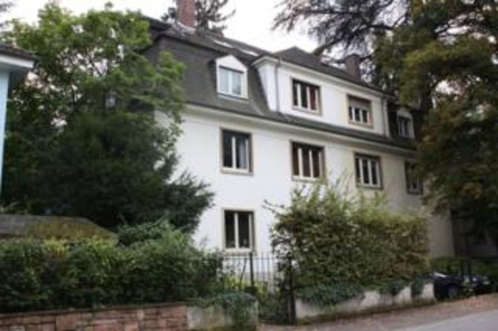 The front of the house