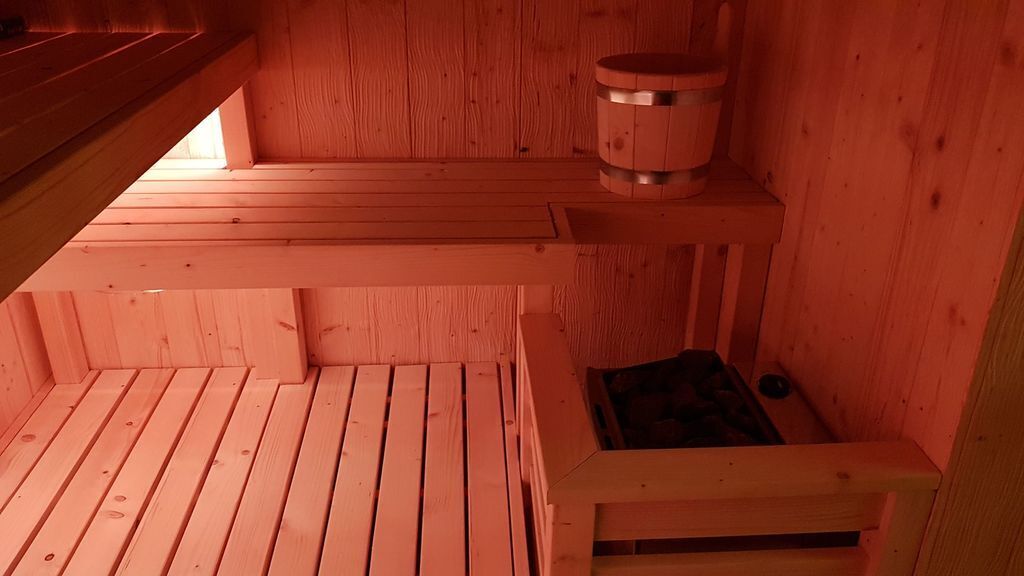 Private Sauna im Haus