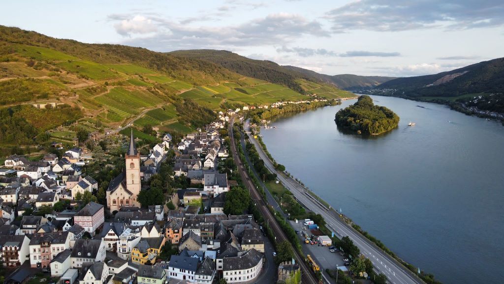 drone picture from our village Lorch