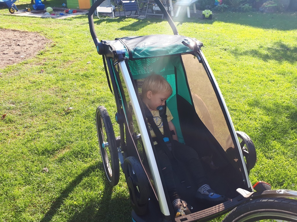 We have bikes and trailer for kids 