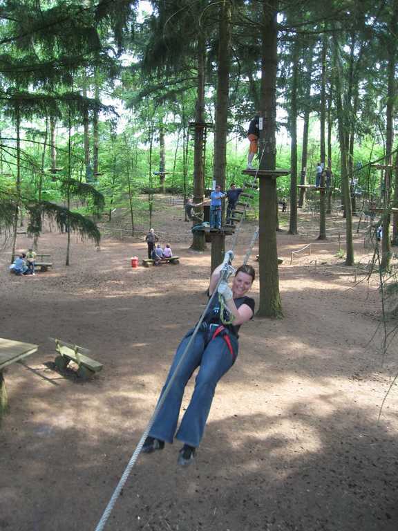 Climbing parc in Thüle (30 min.)
