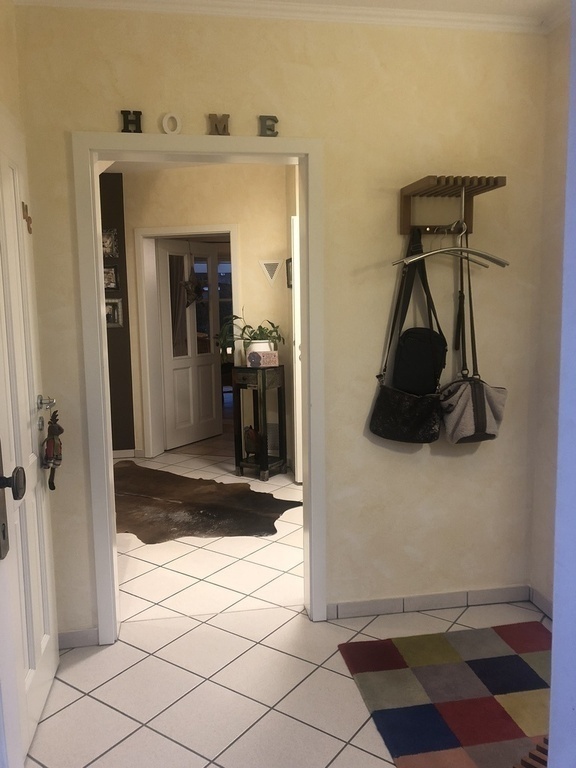 Our entrance with small hallway