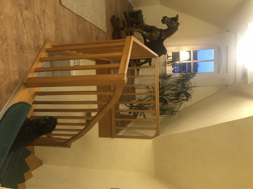 The hallway upstairs