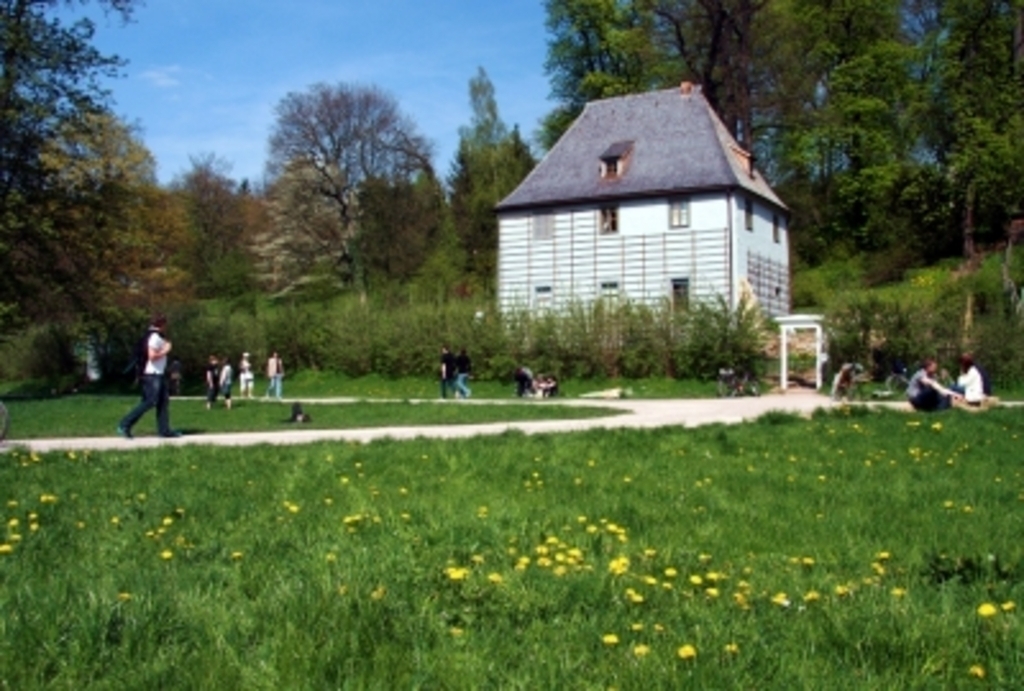 Goethes Gartenhaus: Goethe's garden cottage in the park in Weimar