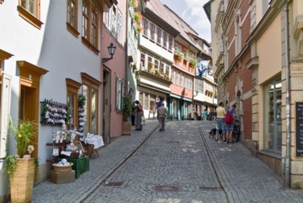 Krämerbrücken /grocer's bridge in Erfurt