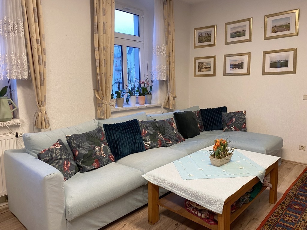 living room with seating area