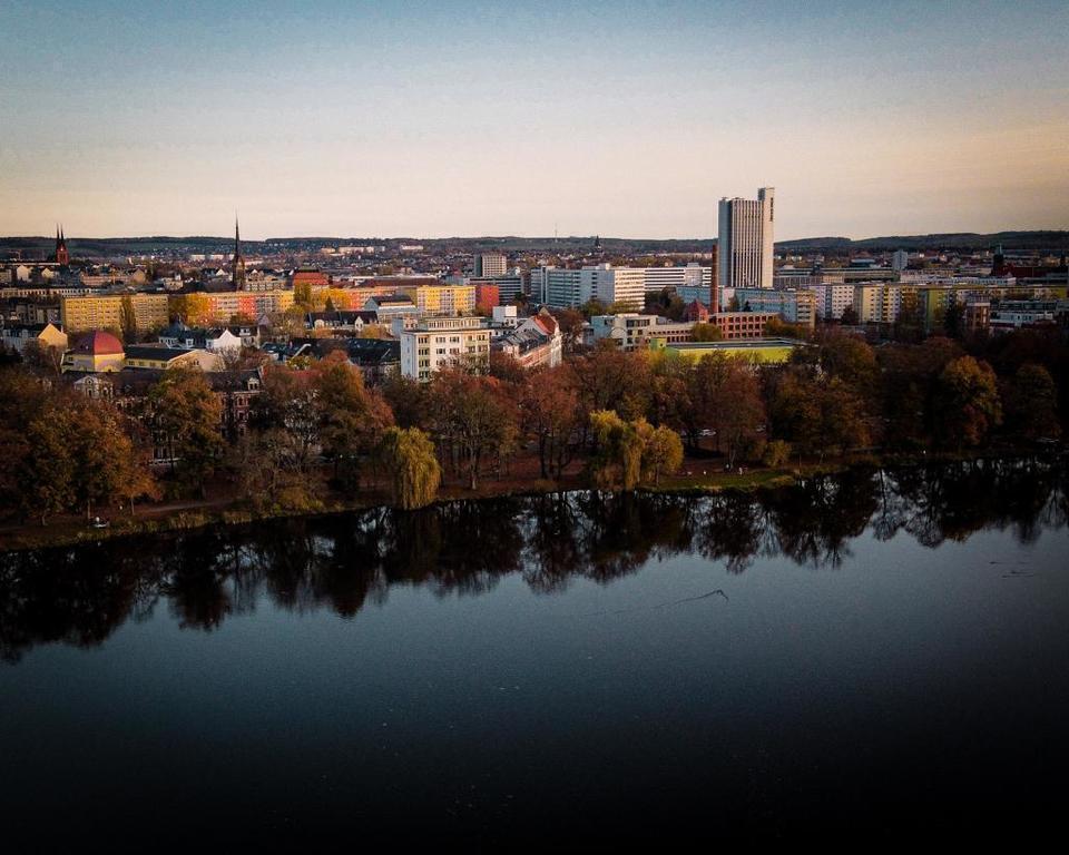 The panorama of Chemnitz. 