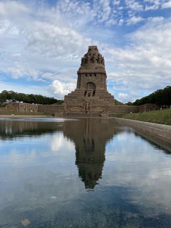 Leipzig an hour's drive from our home. 