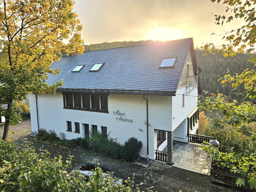 View of our apartment comlex from the street