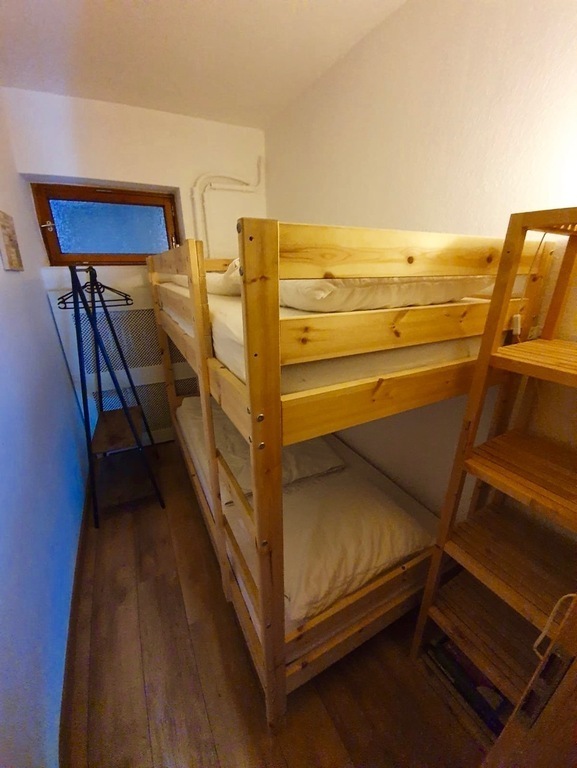 Room with bunk bed