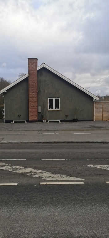 Forside af huset