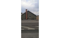 Forside af huset