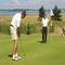 The golf course 