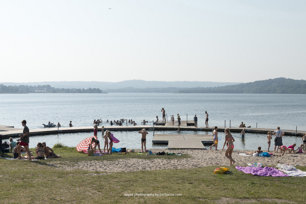 Knudsø - our favorite place to swim  - 10 min. by car /30 min. on bicykle