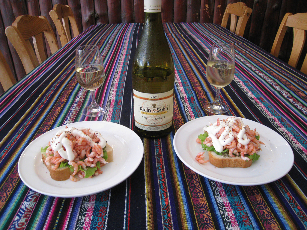 Shrimps from the fjord